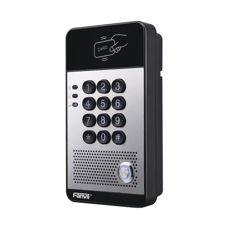 Portero Ip 2 Líneas Lectora Tarjetas Rfid Poe Fanvil I20S