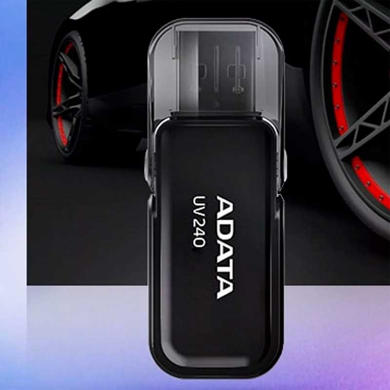 Memoria USB 32GB ADATA UV240 2.0 Flash Drive AUV240-32G-RBK