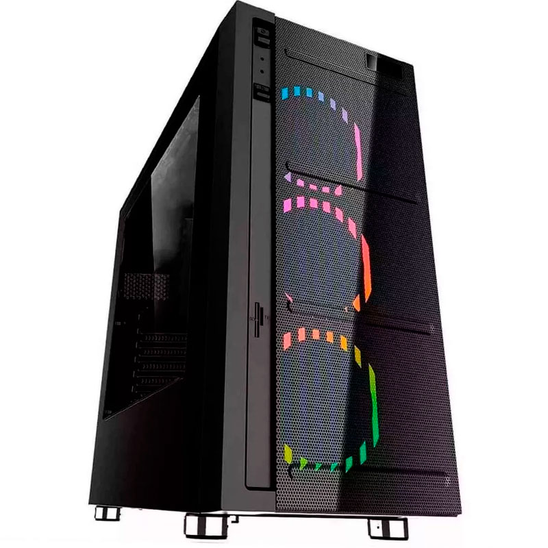 Gabinete EAGLE WARRIOR Gamer SKYNET PLUS RGB ATX CGW2SKYNETPLSEGW 