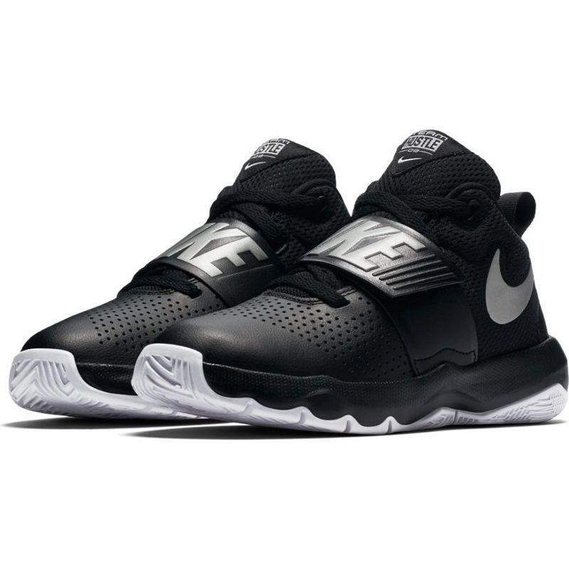 NIKE TEAM HUSTLE D 8 NEGRO PIEL