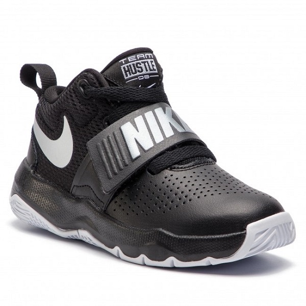 NIKE TEAM HUSTLE D 8 NEGRO PIEL