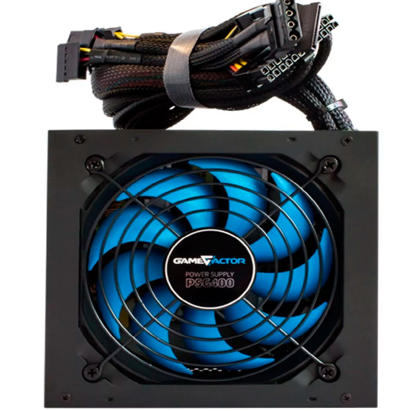 Fuente de Poder GAME FACTOR 400W 80Plus Bronze PSG400 