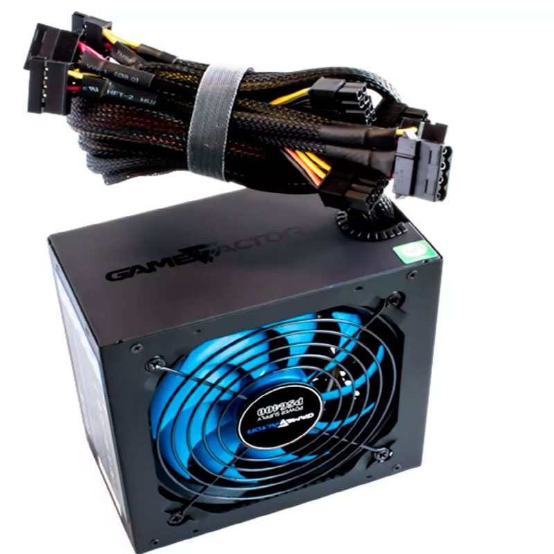 Fuente de Poder GAME FACTOR 400W 80Plus Bronze PSG400 