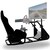 Soporte TV Volante Logitech G920 Silla Gamer KULTEC Simulador RS1 KLTRS1-132541 