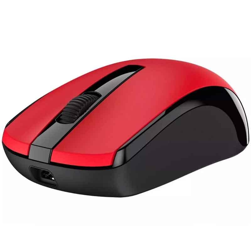 GENIUS Mouse Optico Blue Eye MH-8100 Inalambrico USB + Audifonos Rojo 31280001403
