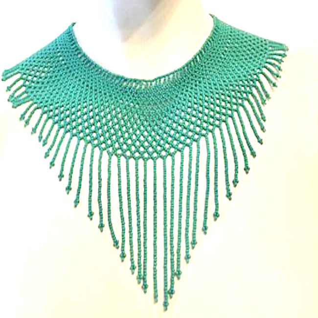 Collar Artesanal Huichol Bellos Diseños y Colores 