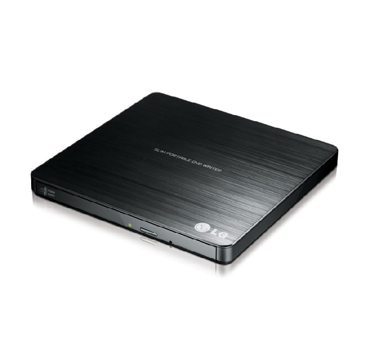 DVD WRITER Externo LG SP60 Unidad Ultra Slim Portatil USB Mac/Windows Nuevo NEGRO