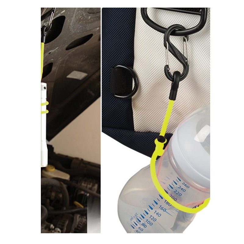 Alambre MosquetÃ³n Gear Tie 60cm Amarillo Nite Ize