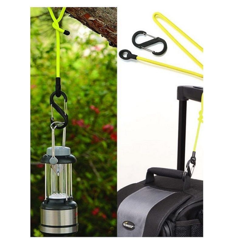 Alambre MosquetÃ³n Gear Tie 60cm Amarillo Nite Ize