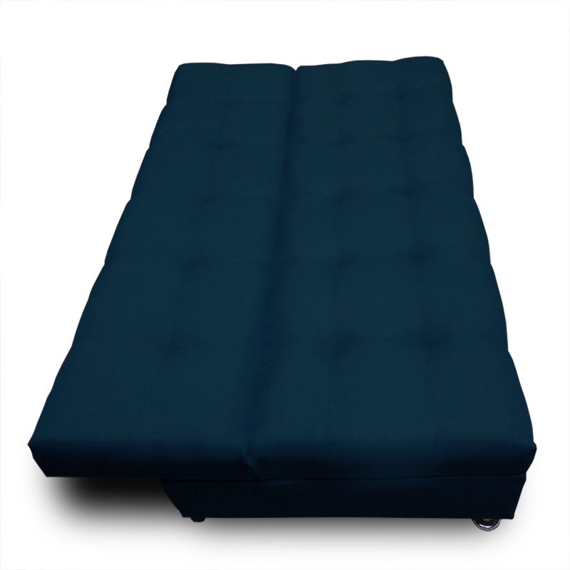 Sofa cama Alex Curri Azul Marino Maderian //  ENTREGA A CDMX Y ZONA METROPOLITANA.