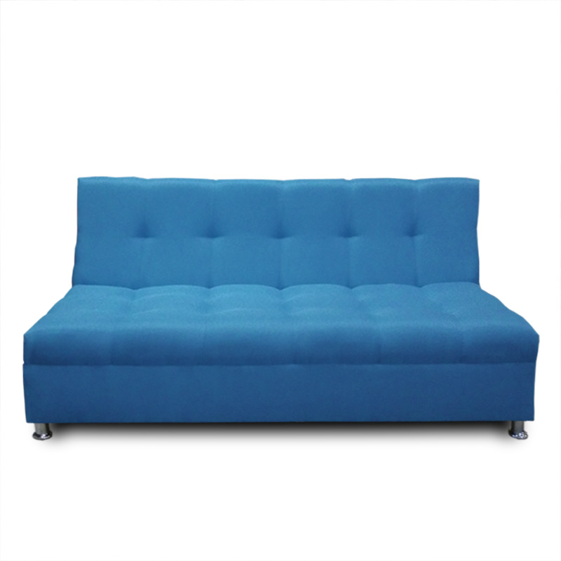 Sofa cama Alex Curri Azul Oceano Maderian //  ENTREGA A CDMX Y ZONA METROPOLITANA.
