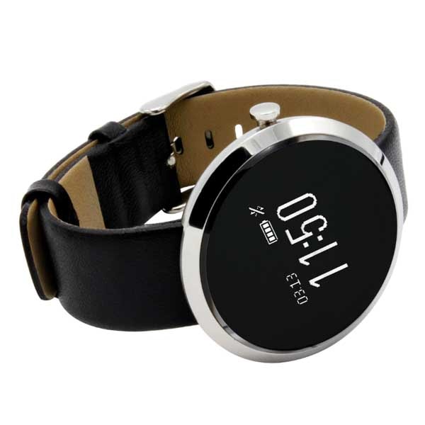 Elegant gps round smartwatch - Zeta - Black