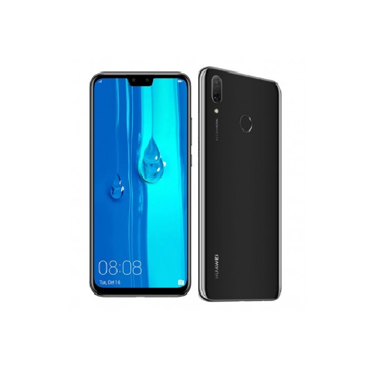 Celular Huawei Y9 64GB 3GB RAM 6.5 pulgadas Dual Cámara 16MP + 2MP Original Nuevo Desbloqueado NEGRO