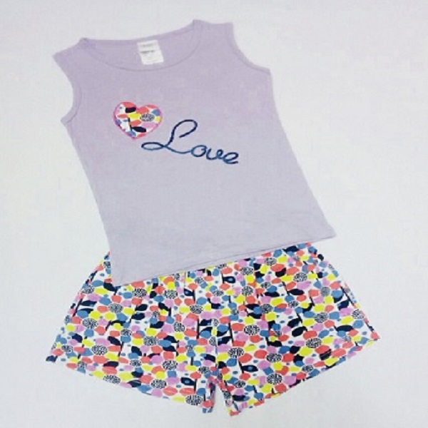 Conj. Short Corazón Love