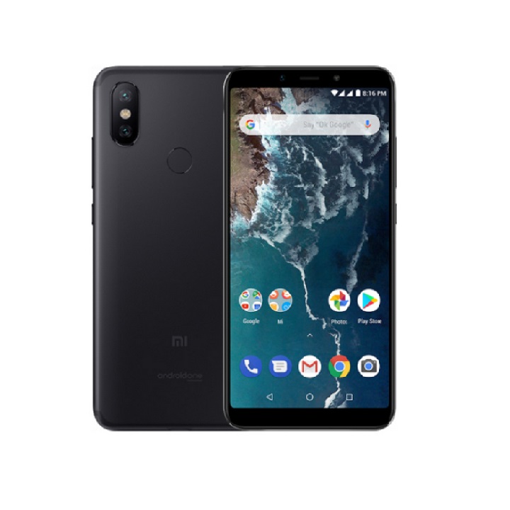 Celular Xiaomi Mi A2 64GB 4GB RAM 5.9 pulgadas DUAL SIM 12MP Original Nuevo Desbloqueado NEGRO