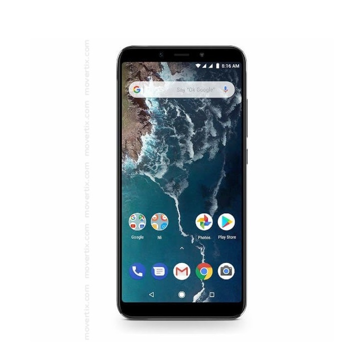 Celular Xiaomi Mi A2 64GB 4GB RAM 5.9 pulgadas DUAL SIM 12MP Original Nuevo Desbloqueado NEGRO