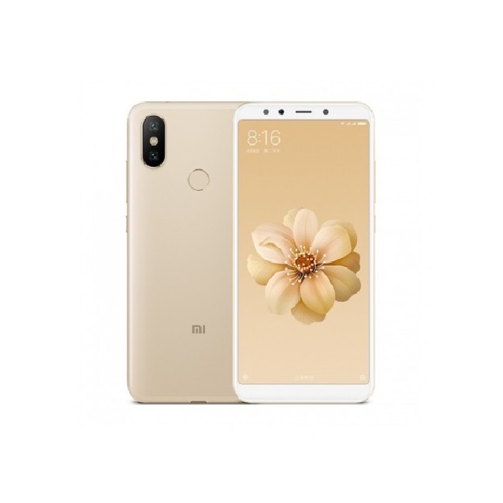 Celular Xiaomi Mi A2 64GB 4GB RAM 5.9 pulgadas DUAL SIM 12MP Original Nuevo Desbloqueado DORADO