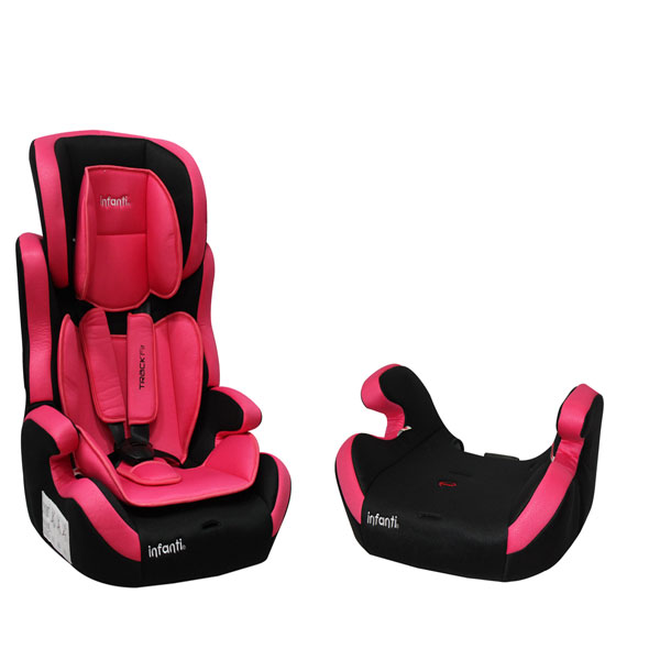 Autoasiento Booster Grupo 1-2-3 Rosa Infanti