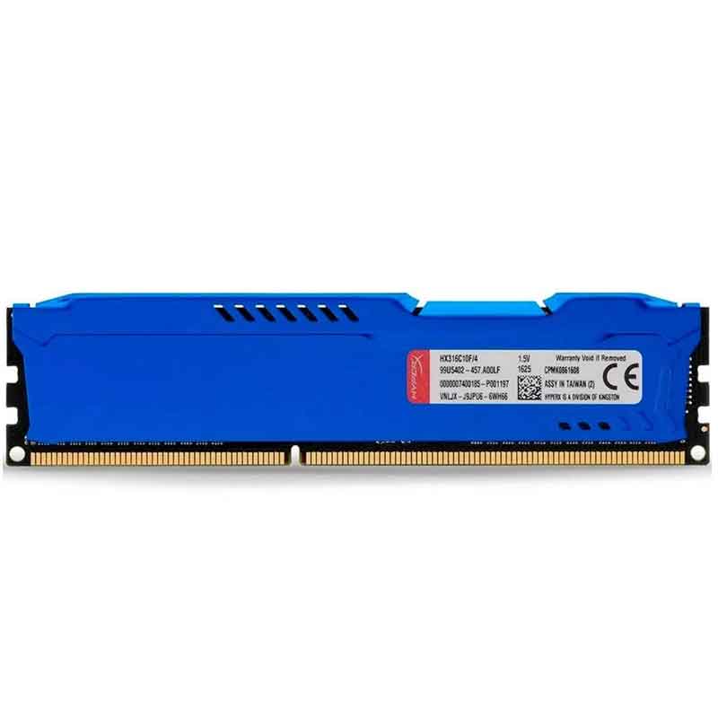 Memoria RAM DDR3 4GB 1600MHz KINGSTON HYPERX FURY HX316C10F/4 