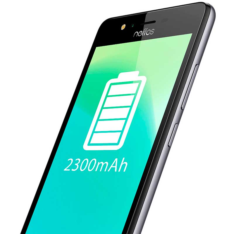 Celular Neffos C5a 5 1gb 8gb Quad Core 5mpx Android 7 Gris TP703A21MX