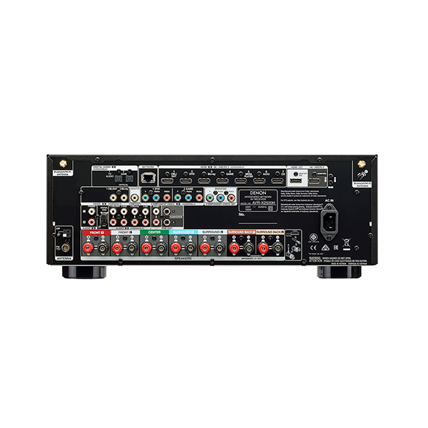 Amplificador 7.2 Canales Con Dolby Atmos Denon AVRX2500
