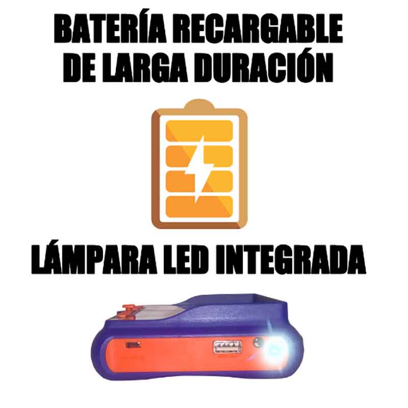 Probador Tester Camaras CCTV 4en1 Ahd Cvi Tvi 5 Megapixeles