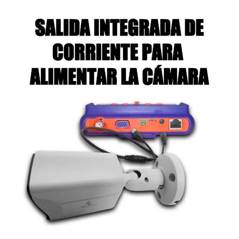 Probador Tester Camaras CCTV 4en1 Ahd Cvi Tvi 5 Megapixeles