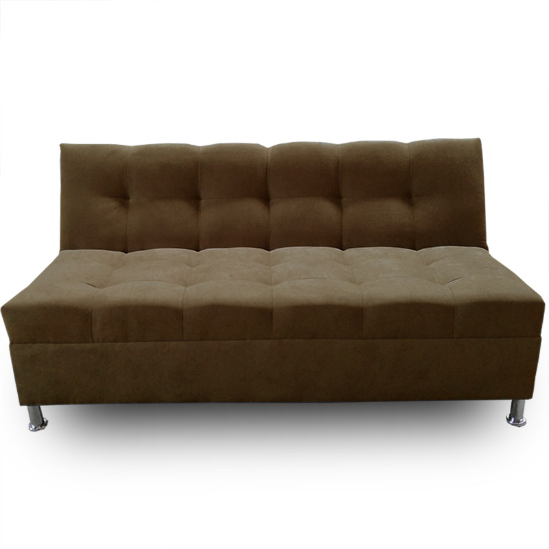 Sofa cama Alex individual suede Chocolate  MADERIAN// ENTREGA A CDMX Y ZONA METROPOLITANA.