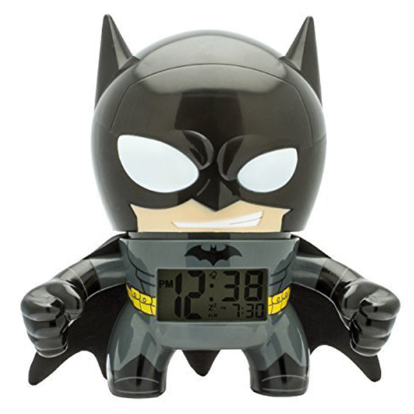 Reloj de pulso y despertador DC Batman Bulb Botz SETBB9