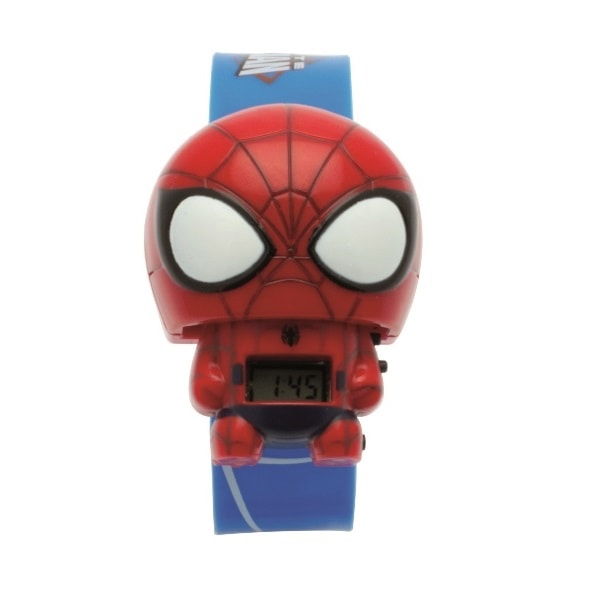 Reloj de pulso y despertador Marvel Spiderman  Bulb Botz SETBB10