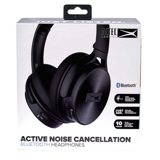 Audífonos Altec Lansing MZX900 Noise Cancelling Negro Bluetooth