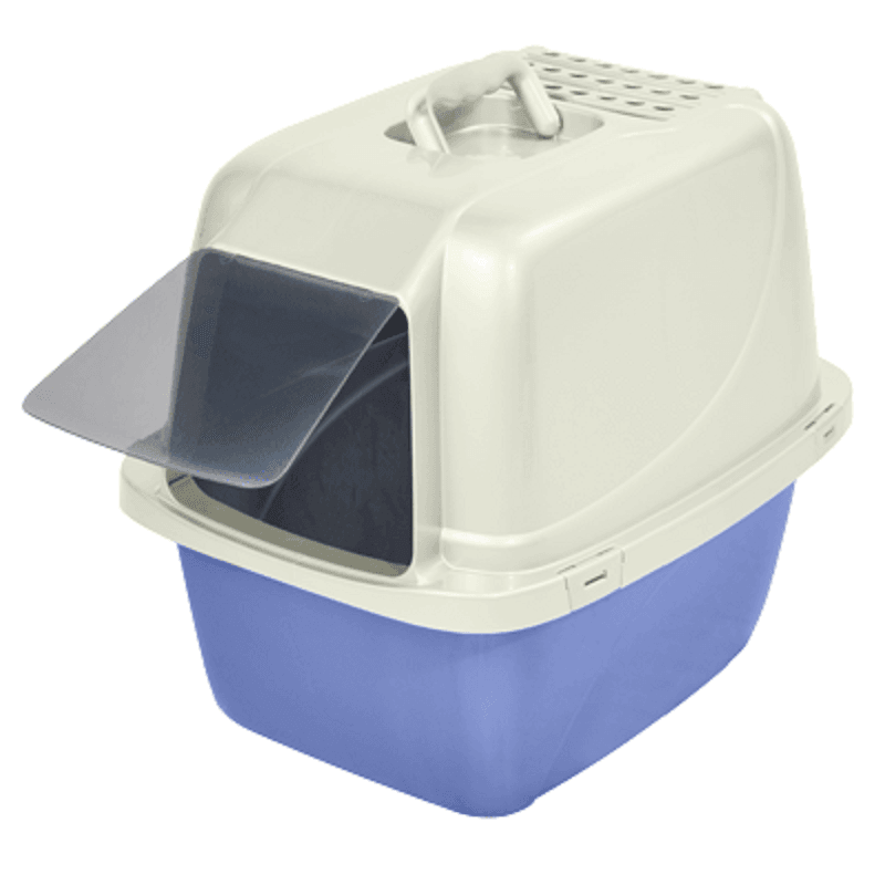 Arenero Gato Cubierto Tapa Grande Filtro Olor Aire Van Ness