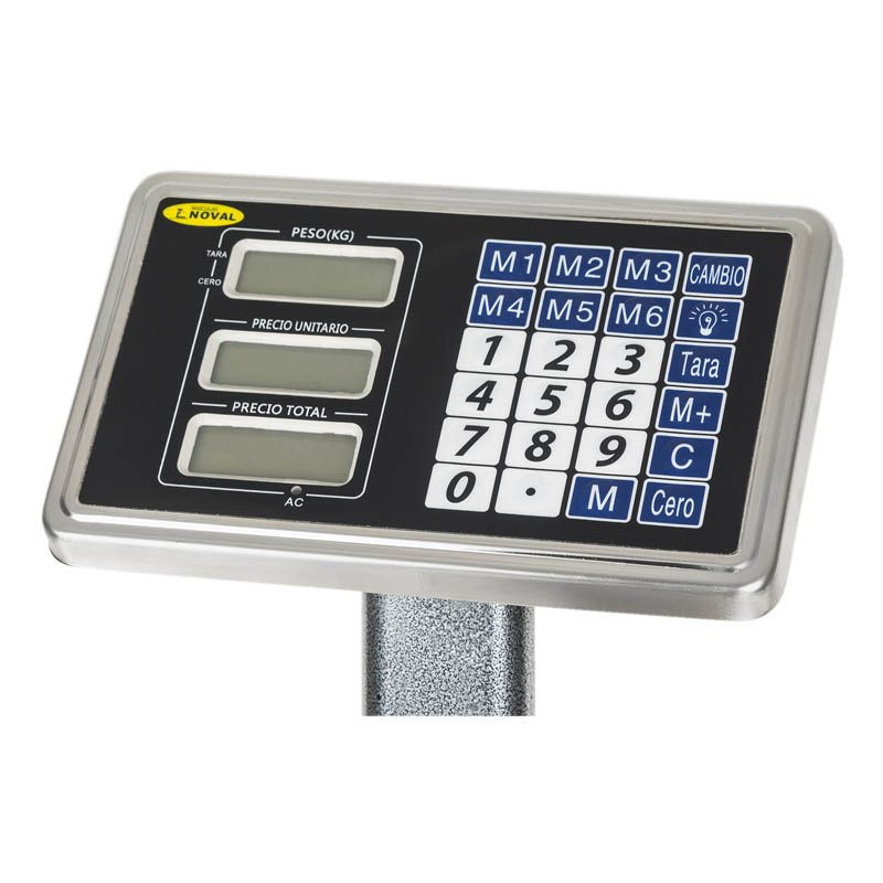 Bascula Industrial de Plataforma para 150 Kg NEP-150 Noval 