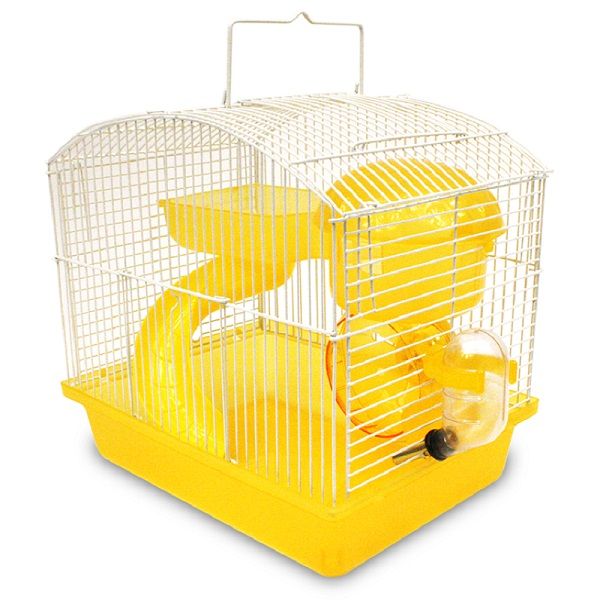 Jaula Casa San Francisco 2 Amarillo Hamster Rata Redkite