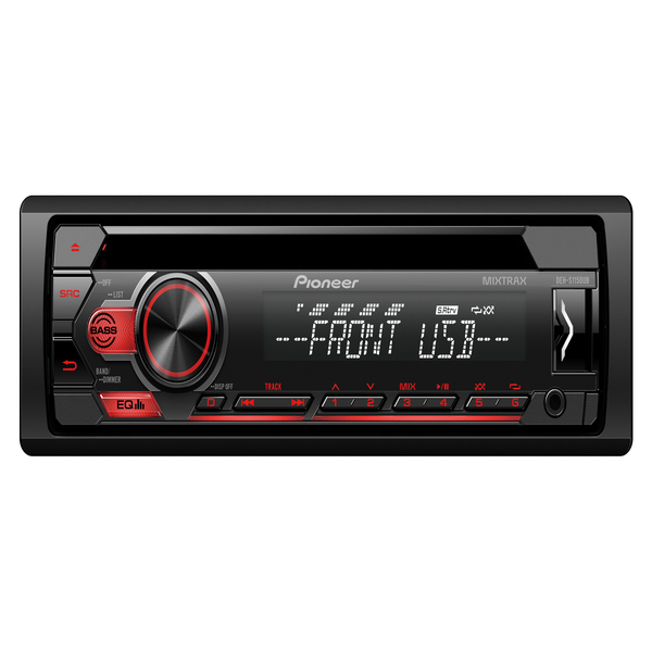 AUTOESTEREO  CD/MP3 MARCA PIONEER DEH-S1150UB ALB