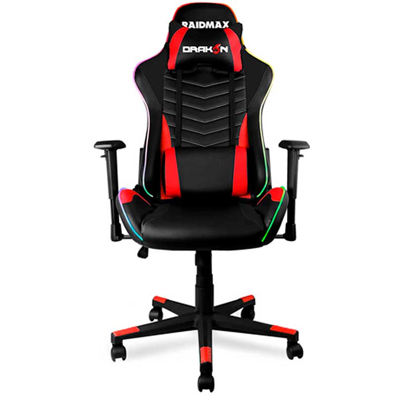 Silla Gamer Raidmax Drakon Dk922 Rgb Ergonomica Reclinable Dk922Rd