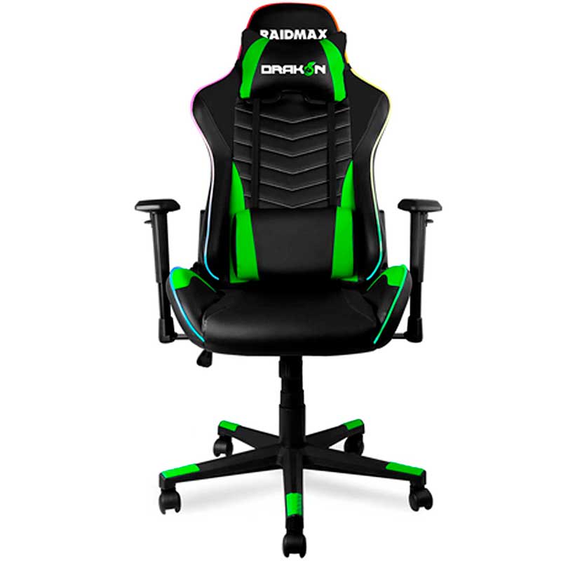Silla Gamer Raidmax Drakon Dk922 Rgb Ergonomica Reclinable Dk922Gn