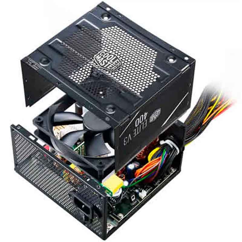 Fuente De Poder Pc Gamer Cooler Master Elite 400w 80plus