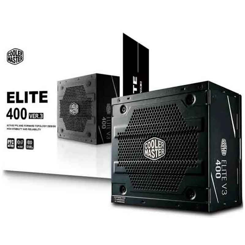 Fuente De Poder Pc Gamer Cooler Master Elite 400w 80plus