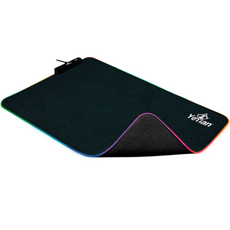 Mouse Pad Gamer Yeyian Krieg 2035 Rgb Antiderrapante Mp2035