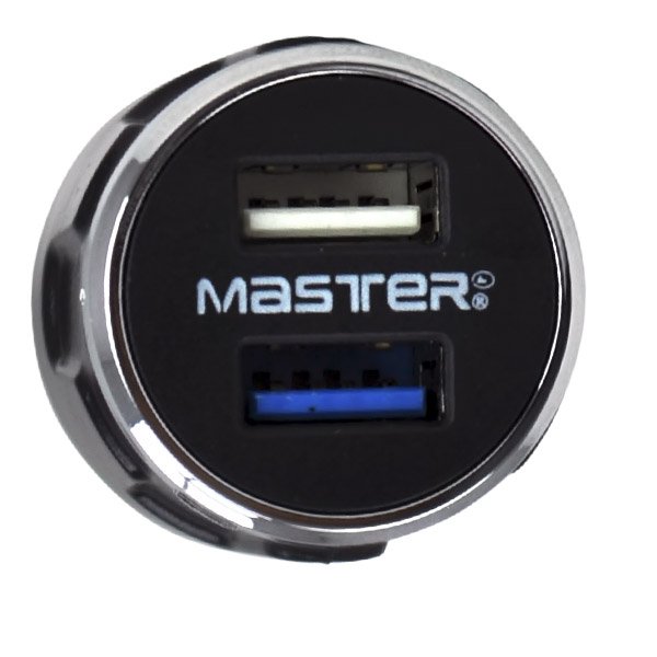 Cargador de Auto Master QUALCOMM 2.0 MP-QUALCAR