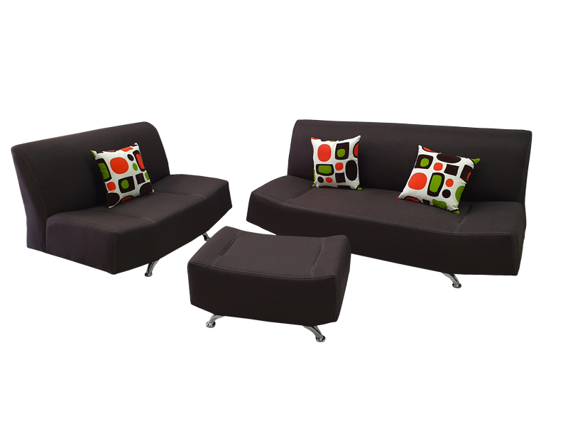 Soho 2-1-Taburete Curry Cacao Espacio Muebles