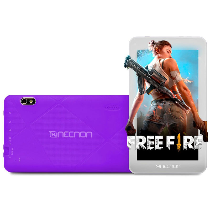 Tablet Android 8.1 Certificado 7 Pulgadas 1gb M002q-2 Necnon Violeta