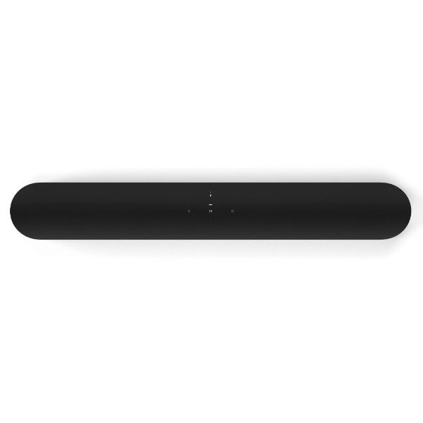 Barra de sonido  inteligente Sonos BEAM-B Negro inc. Adaptador Audio Optico