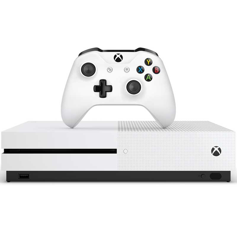 Consola XBOX ONE S 1TB HDR 4K Ultra HD Blu-ray Control Bundle Fortnite 