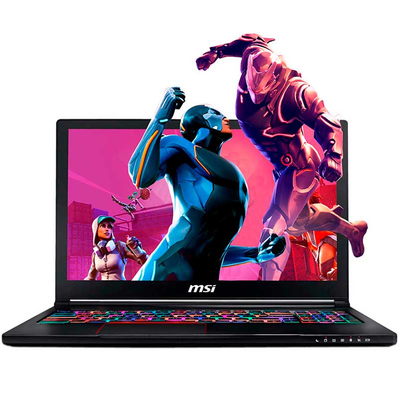 Laptop Gamer MSI GS63 STEALTH I7 8750H 16GB SSD 128GB 1TB GTX 1060 6GB 15.6 Win 10 8RE-033MX 