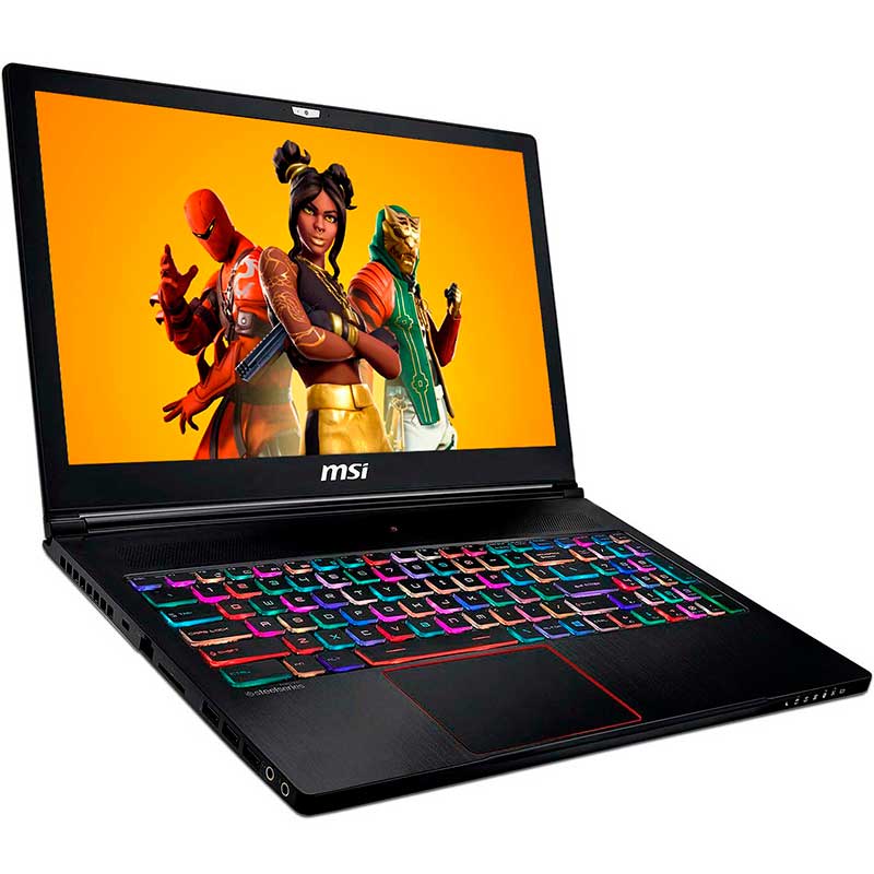 Laptop Gamer MSI GS63 STEALTH I7 8750H 16GB SSD 128GB 1TB GTX 1060 6GB 15.6 Win 10 8RE-033MX 
