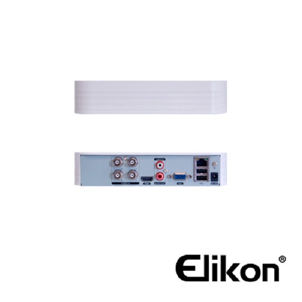 KIT 4X2 ELIKON AHD EXVR402KIT DVR 4CH+2 CAM BULLET 3.6MM+CABLE/ CON DISCO DURO 500 GB/ ELIKON