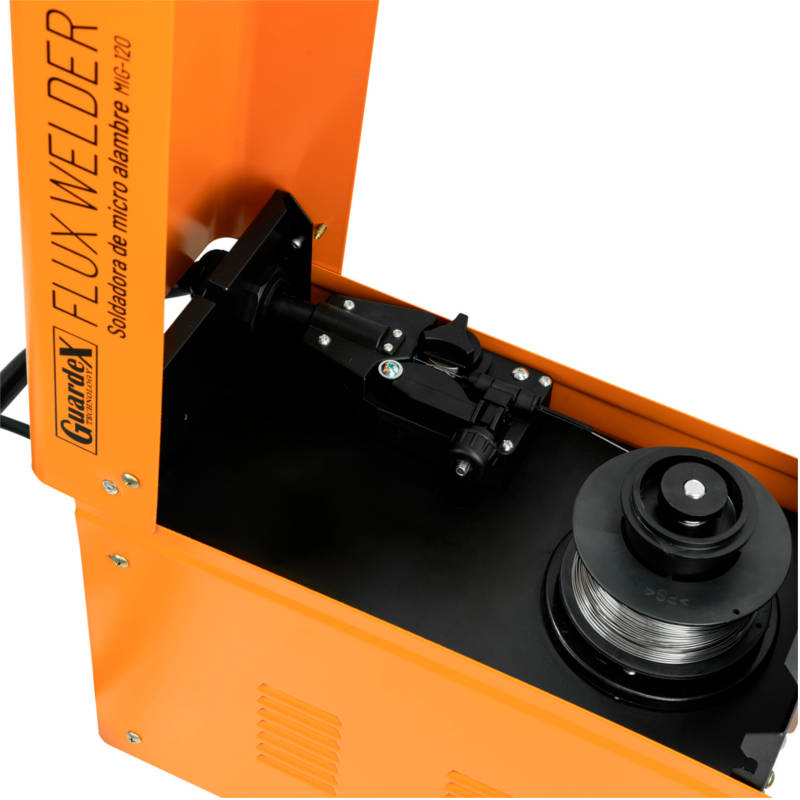Maquina de Soldar MIG-120 Microalambre 110V Sin Gas Compacta