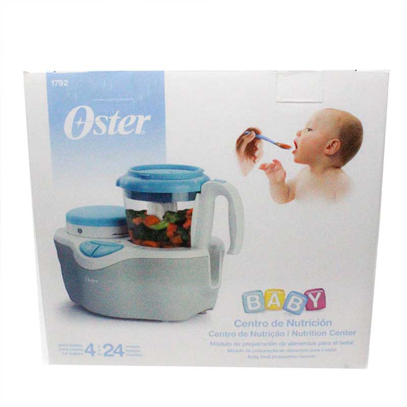  Centro de Nutricion Vaporizador y Procesador Para Bebes 3 en 1 Baby Oster 001792-013